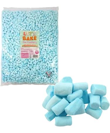 Let's Bake & Decorate Blue Raspberry Mini Marshmallows 750g - Buy Online on GoSupps.com