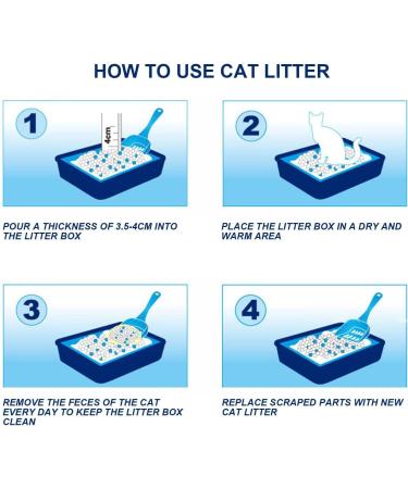 Nobleza Silica Cat Litter Crystals 3kg Ultra Absorbent & Odour Control 7.6L, Dust-Free, Biodegradable Hygiene for Kittens - Buy Online on GoSupps.com