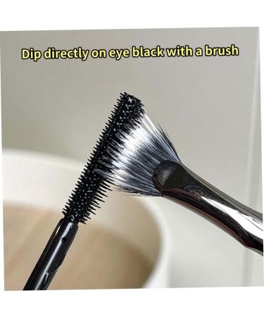 2Pcs Angled Mascara Fan Brush Set for Lashes - Eyelash Makeup Brushes for Perfect Application - Buy Online on GoSupps.com