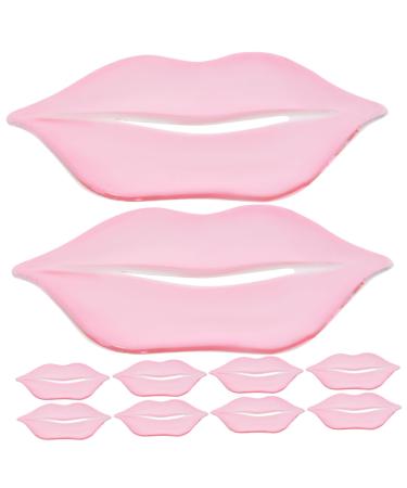 IWOWHERO 20pcs Multi-Functional Lip Care Masks Exfoliating Lip Masks for Wrinkle Reduction Overnight for Women Random Style