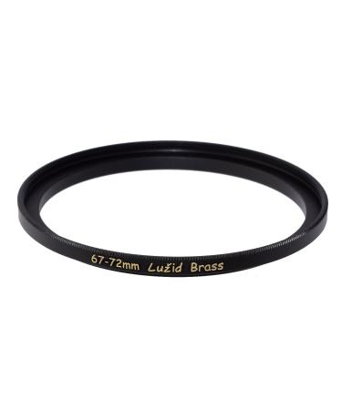 LUID X2 Brass 67mm to 72mm Step Up Filter Ring Adapter 67 72 Luzid