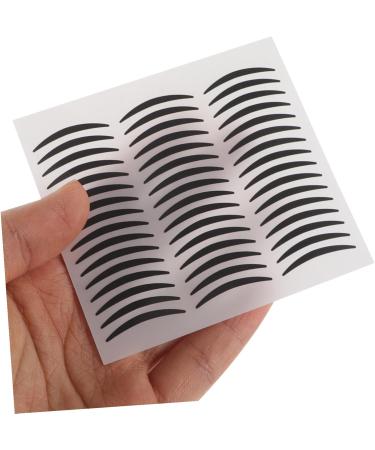 INOOMP 20feuilles Ruban Adh sif Noir Temporaire pour Maquillage des Yeux Transfert pour Paupi res Rehaussement de Regard Double Paupi re Instantan e pour Femmes et Filles - Buy Online on GoSupps.com