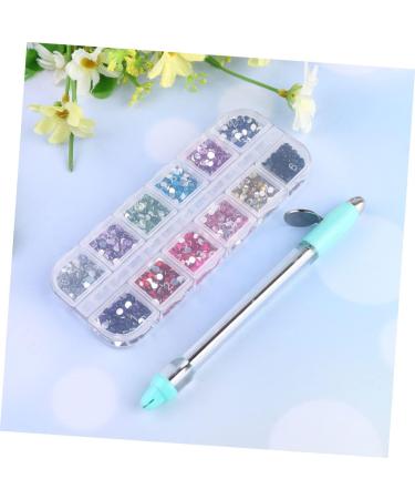 Beaupretty 1 Set Point Drill Pen Nail Painting Pen DIY Glitter Nail Rhinestone Nail Rhinestones Kit Nail Art Pencil Nail Art Paint Pen Crystals Decor Diamond Decor Nail Tools Major 3D Sticker - Buy Online on GoSupps.com