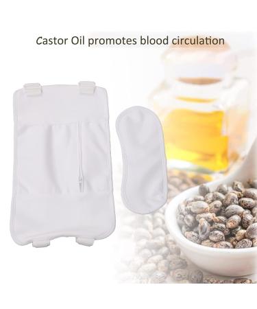 Castor Oil Pack Set for Sensitive Skin | Relaxation Wrap for Waist & Neck | Safe & Effective Healing - Buy Online on GoSupps.com