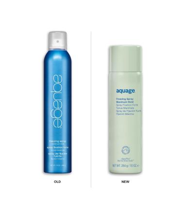 Aquage Freezing Spray Strong Hold Hairspray Non-Sticky Protects Against Humidity and Adds Maximum Shine 10 oz. - Buy Online on GoSupps.com