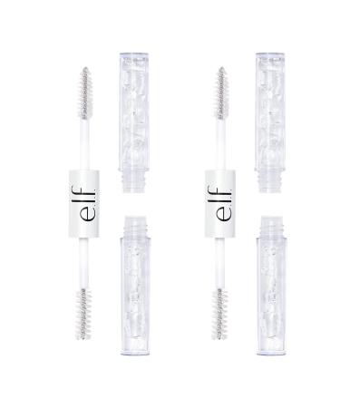 e.l.f. Clear Lash & Brow Mascara 2-Pack - Conditioning Brow & Lash Gel - Vegan & Cruelty-Free - Buy Online on GoSupps.com