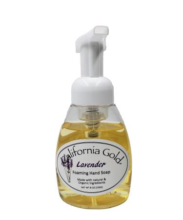 Lavender Foaming Hand Soap - All Natural & Organic - 8 oz Bottle | Eco-Friendly Hand Wash - Buy Online on GoSupps.com