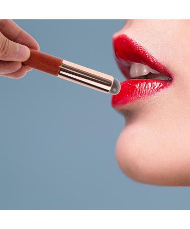 PATKAW Lipstick Brush Applicator Lip Gloss Brush Portable Lipstick Applicator Women Makeup Tool - Buy Online on GoSupps.com