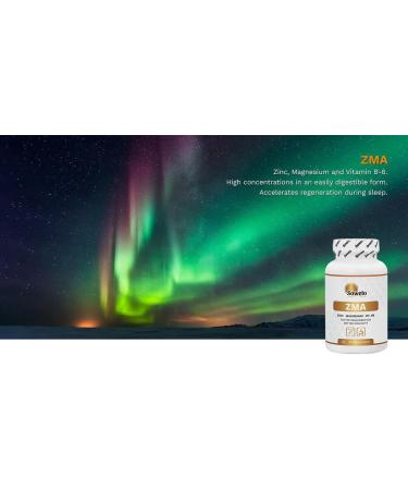 SOWELO ZMA Magnesium + Zinc + Vitamin B6 Tablets - Promotes Faster Regeneration and Deep Sleep (120 Count) - Buy Online on GoSupps.com