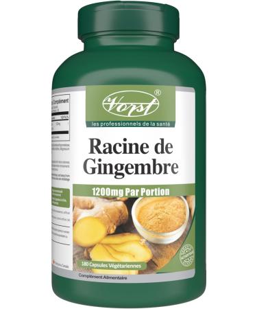 VORST Ginger Root 1200mg Per Serving 3 X 180 Vegan Capsules | Helps Support Digestion | Migraines Nausea & Inflammation Supplement | For Men & Women | Powder Pills | 3 Bottles 540 count (Pack of 1) - Buy Online on GoSupps.com