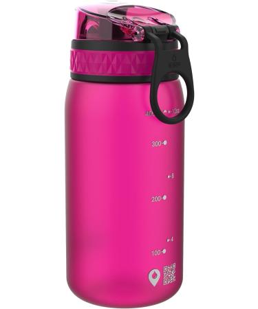 Ion8 Kids Water Bottle 350ml Pink- Leak Proof, BPA Free, Dishwasher Safe - Buy Online on GoSupps.com