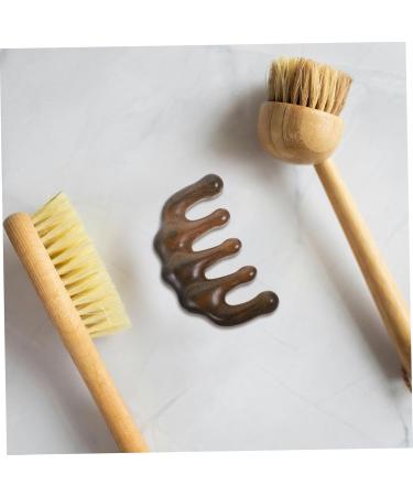 Collbath Sandalwood Comb - Scalp & Body Massage Device | Wide-Toothed Hair & Body Massage Tool - Buy Online on GoSupps.com
