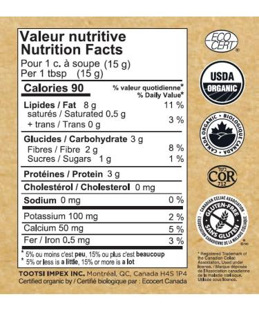 Yupik Organic Almond Butter 454 g Kosher Gluten-Free Non-GMO Creamy Nut Butter Only Almonds No Added Sugar No Additives Smooth Spread Source of Fiber Ideal for Snacks & Recipes - Buy Online on GoSupps.com