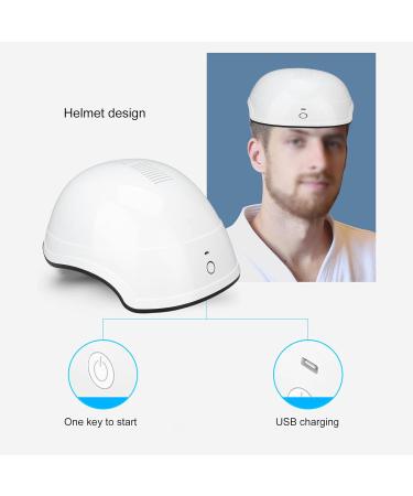 Infrared Hair Growth Helmet - Strengthen Roots, Prevent Hair Loss | Low Energy Light Therapy Cap - Buy Online on GoSupps.com