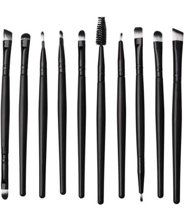 Makeup Brushes ZHIYE Make up Brush Set 20 PCs Professional Face Eyeliner for Foundation Blush Concealer Eyeshadow with Travel Black - Buy Online on GoSupps.com