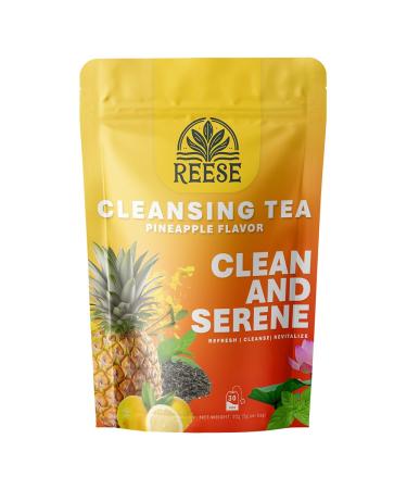 Pineapple Cleansing Tea - For Health-Conscious Individuals - All Natural Premium Ingredients - 30 Bags