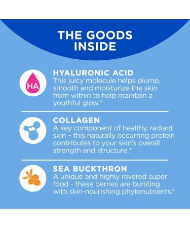 OLLY Constipation Relief Gummies with Rhubarb Prunes Amla Plum Berry Flavor 30ct and Glowing Skin Gummy with Hyaluronic Acid Collagen Sea Buckthorn 25 Day Supply Plump Berry 50 Count - Buy Online on GoSupps.com