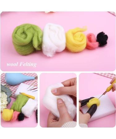 BAGERLA Needle Felting Kit for Beginners - DIY Handcraft Duck with Tools, Colorful Wool, and Foam Mat - Crocodile Duck Needle Felting Supplies Set - Buy Online on GoSupps.com