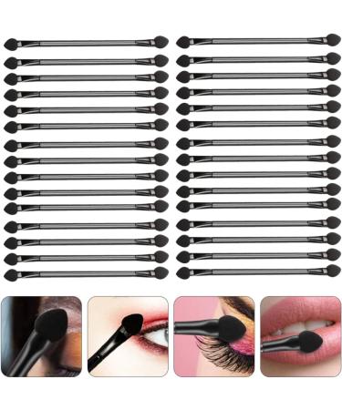 FOMIYES Makeup Eyeshadow 30Pcs Double- sided Eyeshadow Brush Eyeshadow Brush Cosmetic Brush Makeup Tool Eye Shadow Applicator Makeup Brush for Salon Women Eye Makeup - Buy Online on GoSupps.com