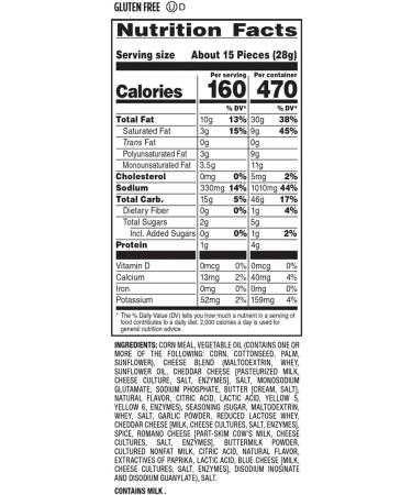 Herr's Deep Dish Cheese Flavoured Buckles 198g Pack of 3 - Buy Online on GoSupps.com