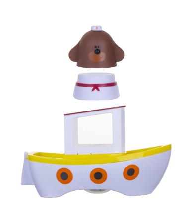 Hey Duggee Lightshow River Boat Underwater Light Show Bath Toy Boat Floats Projects Lights Under Water Squirrel Club CBeebies Age 3 Years Plus