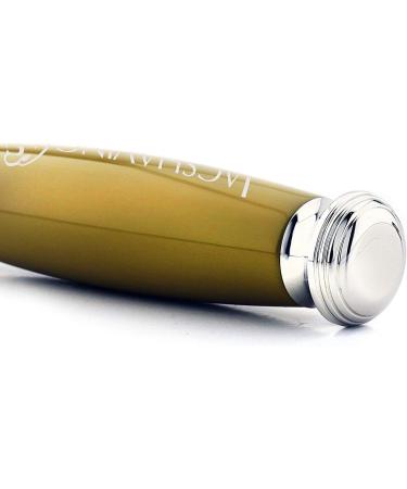 Premium Synthetic Hair Shaving Brush Set with Bowl & Stand - 3-Edged Steel Shaving Brush for Ultimate Comfort - Buy Online on GoSupps.com