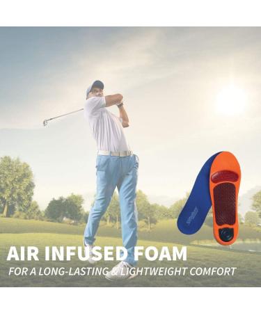 Sorbothane Ultra Graphite Medium Arch Insole - Women's 15 Men's 14-15 (Metric 47-48) | International Shipping Available - Buy Online on GoSupps.com