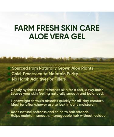 Heaven Dove Aloe Vera Gel for Face Body & Hair Lightweight Unscented Cold Pressed Soothing Hydration in Travel-Friendly Tube Non-Sticky Texture for Everyday Use - Buy Online on GoSupps.com