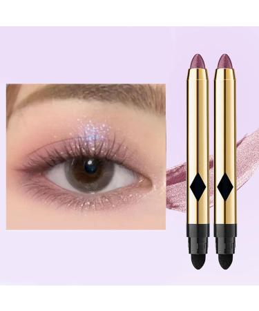 Eye Shadow Sticks Double-Ended Pearlescent Eye Shadow Pencil Crayon Brightener Makeup Waterproof & Long Lasting Eye Shadow and Eyeliner Set Tmay 08# - Buy Online on GoSupps.com
