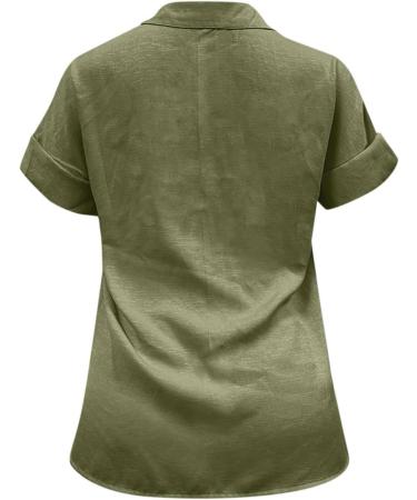 Summer Tops for Women UK Sale Clearance Summer Tee Short Sleeve Long Sleeve Crewneck Linen Loose Fit Shirts Blouses Ladies Tunic Top Casual Plain Holiday T-Shirt Tops 1428-qppoj-d-ag XXL - Buy Online on GoSupps.com