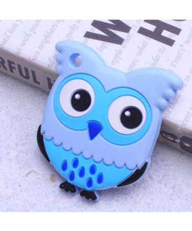 Healifty Silicone Owl Teething Toy - Baby Teether for Chewing and Playtime - Buy Online on GoSupps.com