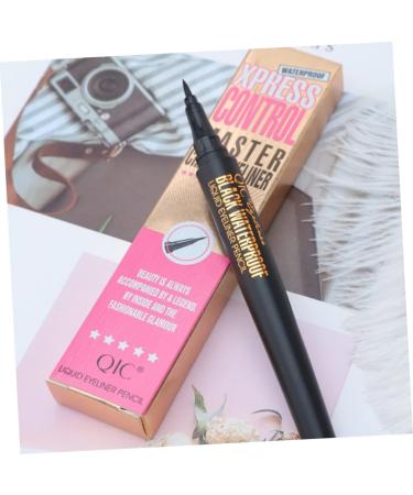 SOESFOUFU Waterproof Eyeliner Pencil 2pcs Makeup Eyeliner Stamp Eyeliner Cosmetic Pens Waterproof Eyeliner Pens Make up Ink Line - Buy Online on GoSupps.com