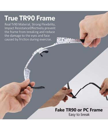 Meecoo Spring Youth Baseball Sunglasses | 3 Interchangeable Lenses, TR90 Frame, UV400 Protection - Buy Online on GoSupps.com