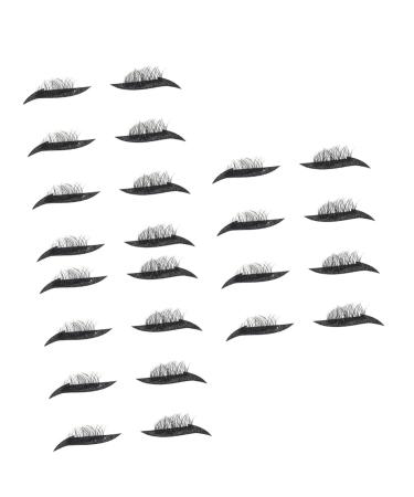 FOMIYES 12 pairs Tools Line Sticker Decal Makeup Stickers Tape Waterproof Eyelash Glitter Adhesive Eyeliner 1 count (Pack of 1) Blackx3pcs