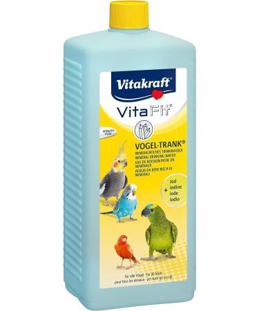Virtue power bird's potion mineral -rich drinking water for home birds with iodine to support the metabolism for daily care (1x 1000ml)