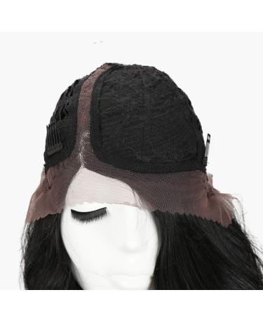 SHIYID Lace Front Wig - Synthetic Loose Wave Long Side Part Wigs for Black Women | Heat Resistant African American Hair - Buy Online on GoSupps.com