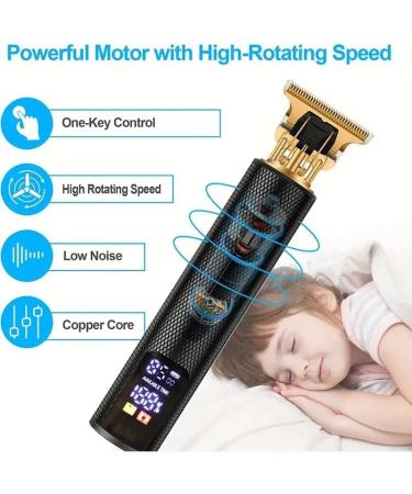 Buy Premium Hair Clippers for Men | Cordless T-Blade Trimmer & Grooming Kit for Beard Head & Face - International Shipping Available - Buy Online on GoSupps.com