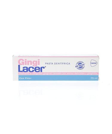 LACER GINGILACER Dental paste with fluoride without gel 75 ml - SANGRÉ GINGIVAL