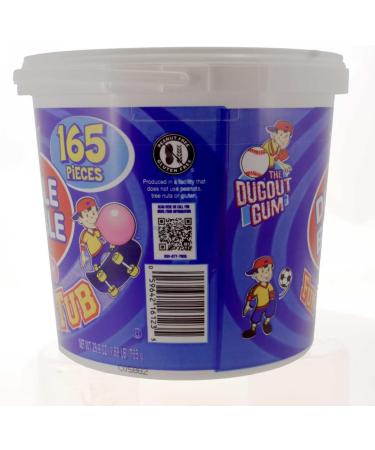 Dubble Bubble Bubble Gum Fun Team 165 Count Tub - 1.68lbs / Gomme Balloune Dubble Bubble Gum Fun Team Tub de 165 pi ces - 765g - Buy Online on GoSupps.com