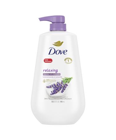 Body Wash for Renewed Healthy-Looking Skin Relaxing Lavender Oil & Chamomile Gentle Skin Cleanser with 24hr Renewing MicroMoisture 30.6oz