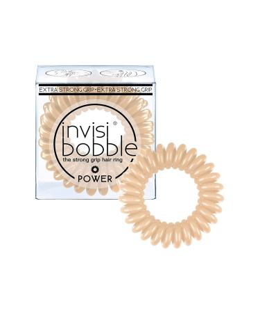 Invisibobble Power Strong Grip Hair Ring To Be Or Nude To Be 3 Pack