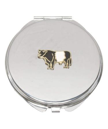 Belted Galloway Compact Mirror Handbag Gift With Free Engraving 32