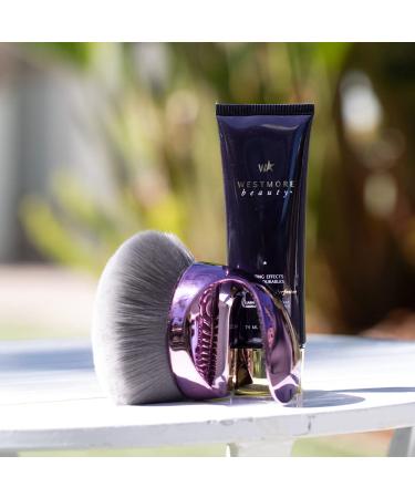 Westmore Beauty Blend & Blur Extra Large Body Makeup Brush - Professional Kabuki Brush for Self Tanner, Leg Makeup & Bronzer - Flawless Application Without Streaking - Buy Online on GoSupps.com