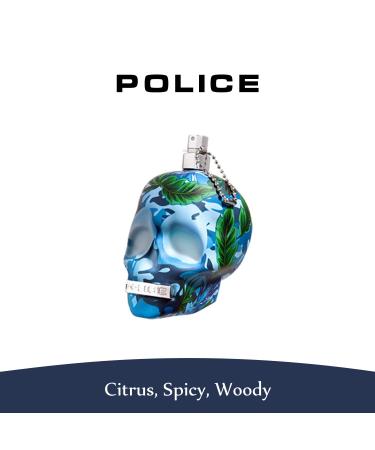 To Be Exotic Jungle For Man By Police - Fragrance For Men - Sparkling Bergamot And Juicy Mandarin - Turns Into A Smooth Wave Of Seduction - Rich Woodiness Of Vetiver And Cedarwood - 4.2 Oz EDT Spray Citrus 4.2 Fl Oz (Pack of 1) - Buy Online on GoSupps.com