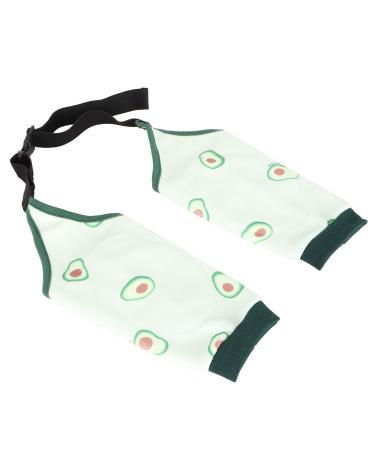 Dog Elbow Brace Washable and Reusable Pet Elbow Brace Protector Prevent Wound Dog Brace Front Leg Soft Thickened Polyester Cotton Pet Leg Brace (XL)