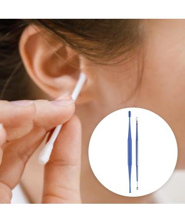 VOCOSTE 2 Pcs Stainless Steel Earwax Cleaning Tool Kit with Case - Blue - Buy Online on GoSupps.com