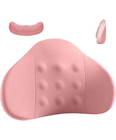 Car Lumbar Pillow | Driving Lumbar Support Cushion | Soft Lumbar Pillow for Lower Back Discomfort Relief Car Back Cushion for Driving Ergonomic Lumbar Support for Car Pink - Buy Online on GoSupps.com