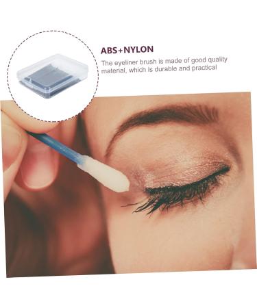 FOMIYES 100 Pcs Eyeliner Brush Disposable Makeup Eye Makeup Brush Face Makeup Tools Cosmetic Sequins 11.5x9cmx2pcs Assorted Colorx2pcs - Buy Online on GoSupps.com