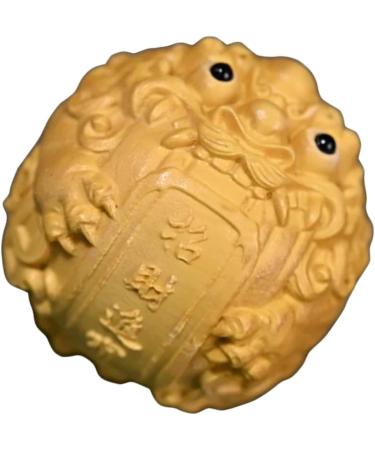 Beavorty 5-St Ornamental Kylin Statue - Wooden Hand Exercise & Massage Balls for Fitness & Gymnastics - Buy Online on GoSupps.com
