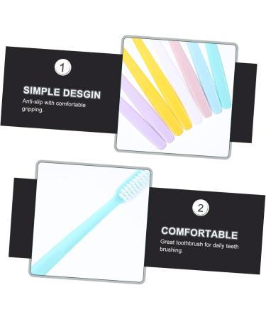 Buy Healvian 4pcs Soft Nano Toothbrush Set - Mother of Pearl Design & Bag Included | International Shipping Available - Buy Online on GoSupps.com